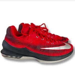 Nike Air Max Infuriate Low Basketball Shoes Red Black
